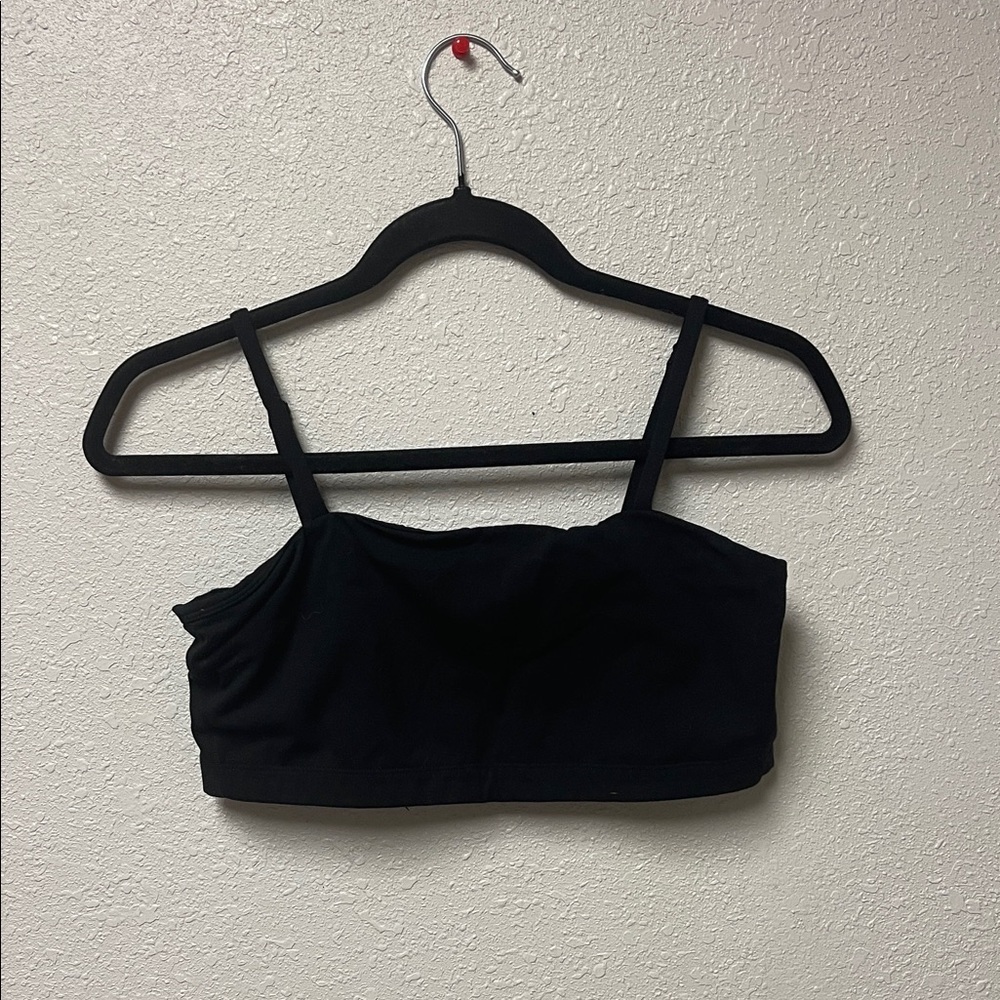 Black Sports Bra